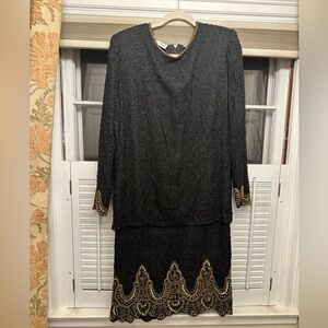 Vintage beaded dress